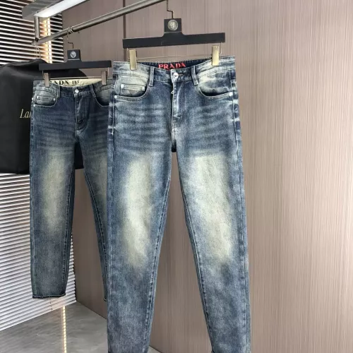 Replica Prada Jeans For Men #1386870 $80.00 USD for Wholesale