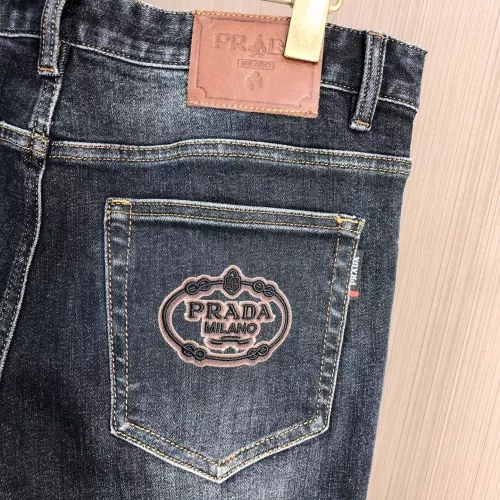 Replica Prada Jeans For Men #1386889 $80.00 USD for Wholesale
