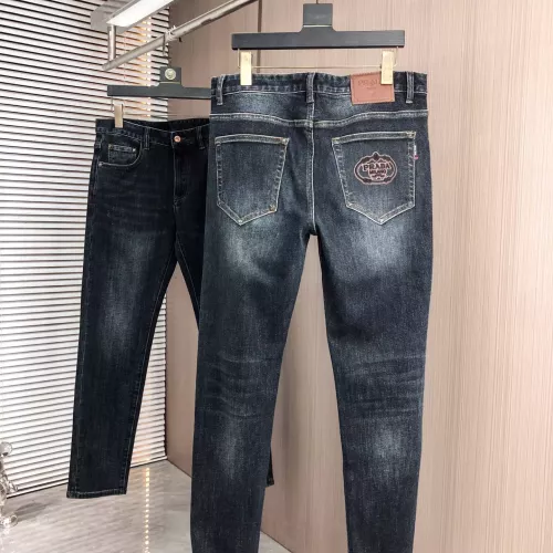 Replica Prada Jeans For Men #1386889 $80.00 USD for Wholesale
