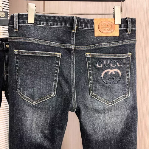Replica Gucci Jeans For Men #1386905 $80.00 USD for Wholesale