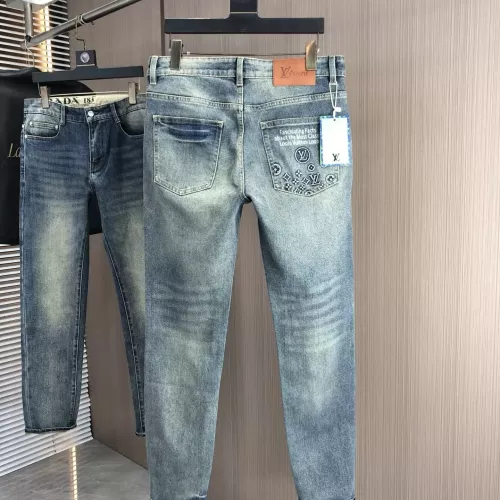 Replica Louis Vuitton LV Jeans For Men #1386929 $80.00 USD for Wholesale