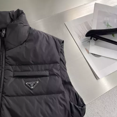 Replica Prada Down Feather Coat Sleeveless For Men #1386950 $155.00 USD for Wholesale