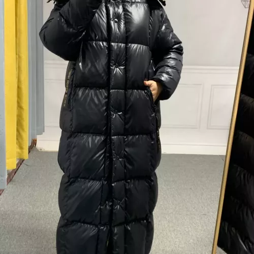 Replica Moncler Down Feather Coat Long Sleeved For Women #1386955 $172.00 USD for Wholesale