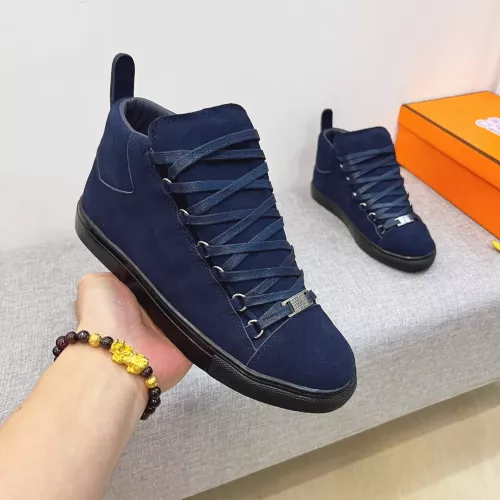 Replica Balenciaga High Tops Shoes For Men #1387162 $80.00 USD for Wholesale