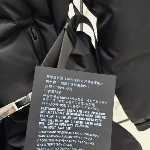 Replica Prada Down Feather Coat Long Sleeved For Women #1387261 $261.16 USD for Wholesale