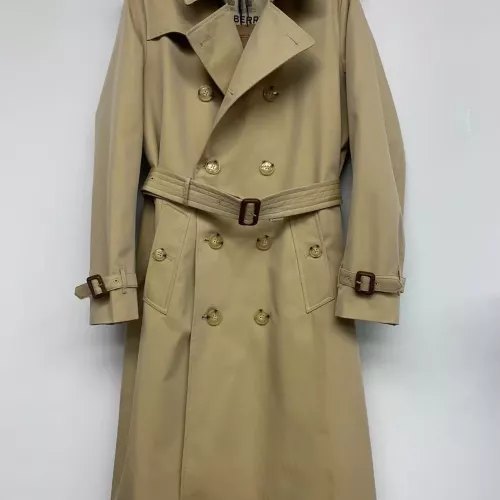Burberry Trench Coat Long Sleeved For Men #1387281 $185.00 USD, Wholesale Replica Burberry Trench Coat