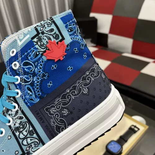 Replica Dsquared High Tops Shoes For Men #1387430 $82.00 USD for Wholesale