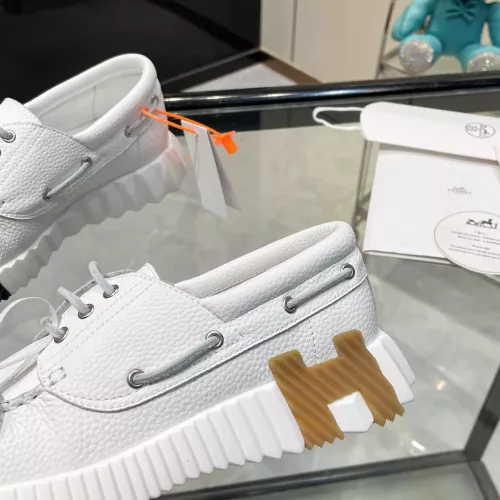 Replica Hermes Casual Shoes For Men #1387472 $115.00 USD for Wholesale