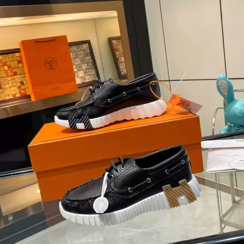 Replica Hermes Casual Shoes For Men #1387476 $115.00 USD for Wholesale