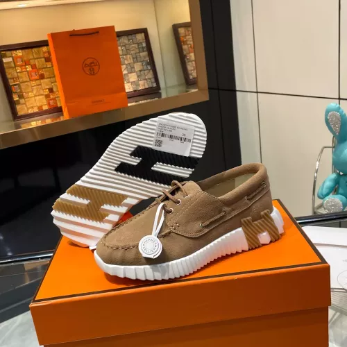 Replica Hermes Casual Shoes For Men #1387488 $115.00 USD for Wholesale