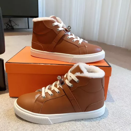 Hermes High Tops Shoes For Men #1387548 $145.00 USD, Wholesale Replica Hermes High Tops Shoes