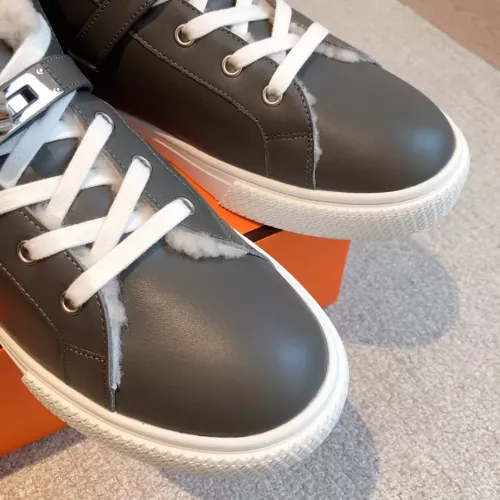 Replica Hermes High Tops Shoes For Women #1387551 $145.00 USD for Wholesale