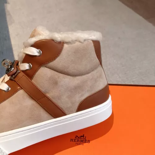 Replica Hermes High Tops Shoes For Men #1387554 $145.00 USD for Wholesale