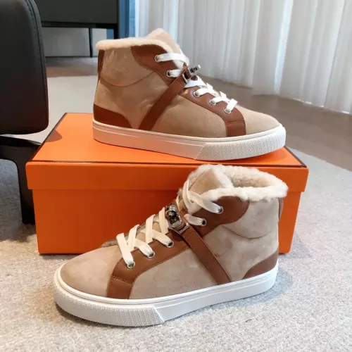 Hermes High Tops Shoes For Women #1387555 $145.00 USD, Wholesale Replica Hermes High Tops Shoes
