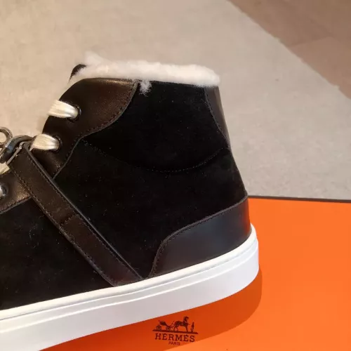 Replica Hermes High Tops Shoes For Men #1387560 $145.00 USD for Wholesale
