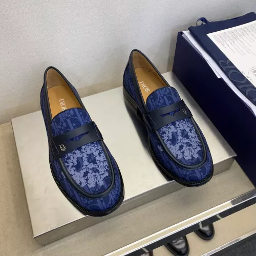 Replica Christian Dior Leather Shoes For Men #1387562 $172.00 USD for Wholesale