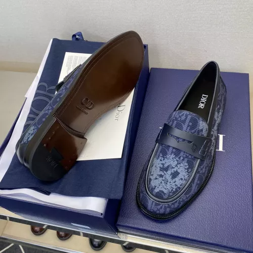 Replica Christian Dior Leather Shoes For Men #1387563 $172.00 USD for Wholesale