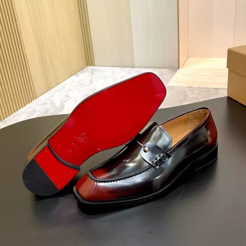 Replica Christian Louboutin Leather Shoes For Men #1387574 $172.00 USD for Wholesale