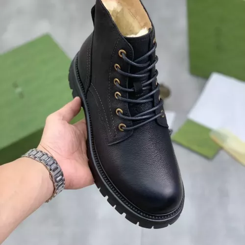 Replica Gucci Boots For Men #1387625 $105.00 USD for Wholesale