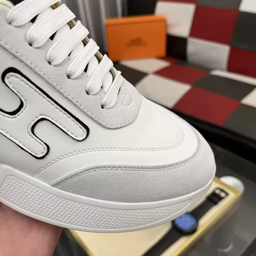 Replica Hermes Casual Shoes For Men #1387675 $88.00 USD for Wholesale