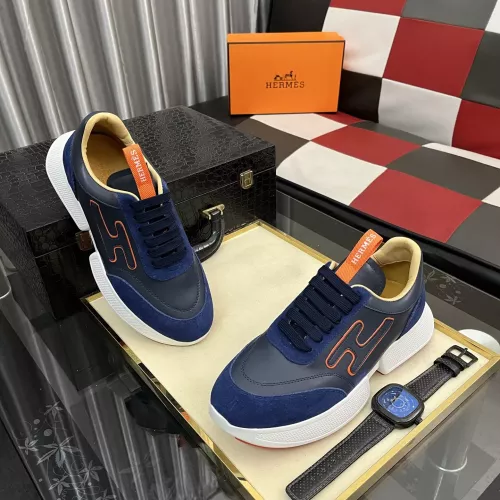 Replica Hermes Casual Shoes For Men #1387678 $88.00 USD for Wholesale