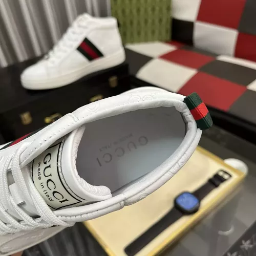 Replica Gucci High Tops Shoes For Men #1387722 $88.00 USD for Wholesale