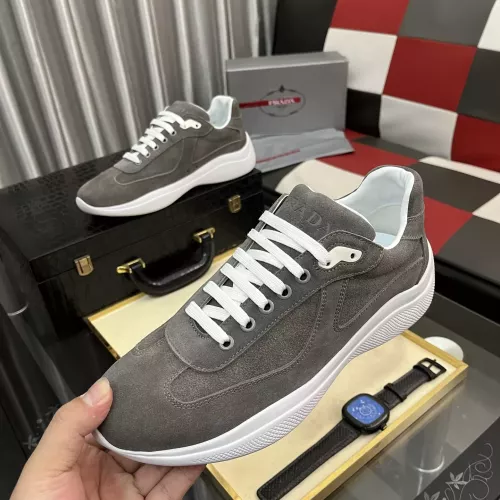 Prada Casual Shoes For Men #1387742 $80.00 USD, Wholesale Replica Prada Casual Shoes