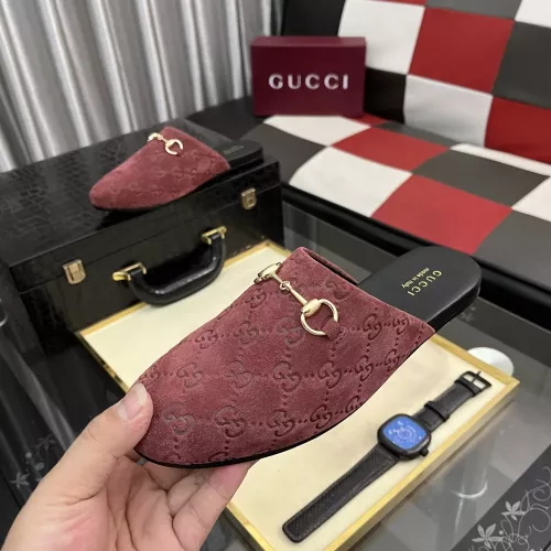 Gucci Slippers For Men #1387838 $92.00 USD, Wholesale Replica Gucci Slippers