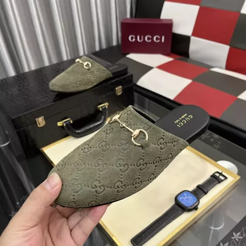 Gucci Slippers For Men #1387840 $92.00 USD, Wholesale Replica Gucci Slippers