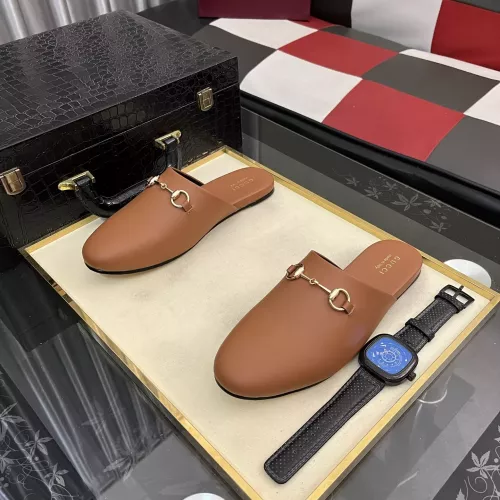 Replica Gucci Slippers For Men #1387854 $92.00 USD for Wholesale