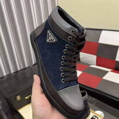 Replica Prada High Top Shoes For Men #1387864 $88.00 USD for Wholesale