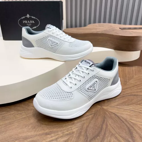 Replica Prada Casual Shoes For Men #1387870 $112.00 USD for Wholesale