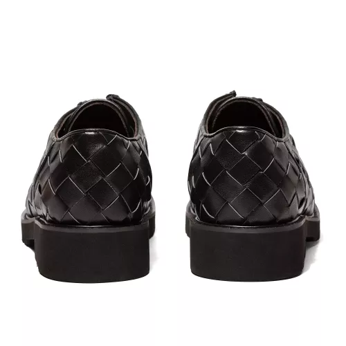 Replica Bottega Veneta BV Leather Shoes For Women #1387969 $145.00 USD for Wholesale