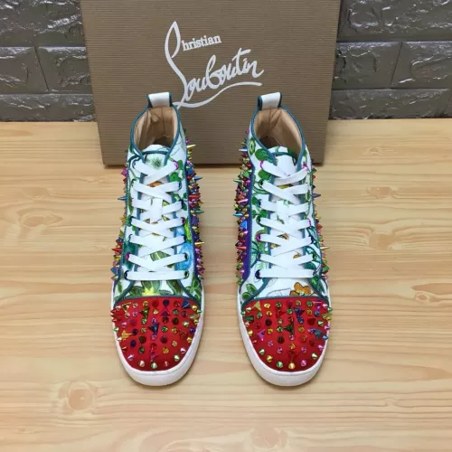 Replica Christian Louboutin High Top Shoes For Men #1388030 $96.00 USD for Wholesale