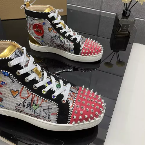 Replica Christian Louboutin High Top Shoes For Men #1388037 $96.00 USD for Wholesale