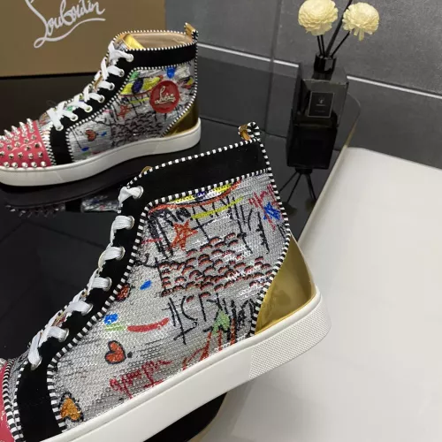 Replica Christian Louboutin High Top Shoes For Men #1388037 $96.00 USD for Wholesale