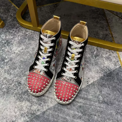 Replica Christian Louboutin High Top Shoes For Women #1388038 $96.00 USD for Wholesale