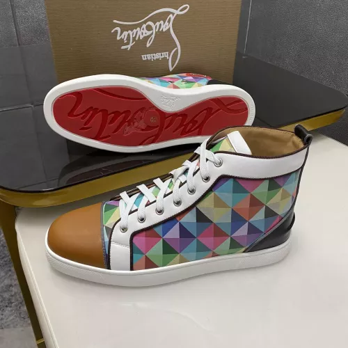 Replica Christian Louboutin High Top Shoes For Men #1388040 $98.00 USD for Wholesale