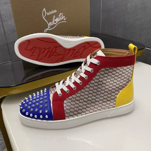 Replica Christian Louboutin High Top Shoes For Women #1388044 $98.00 USD for Wholesale