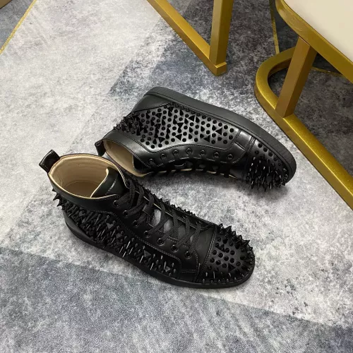 Replica Christian Louboutin High Top Shoes For Men #1388046 $98.00 USD for Wholesale