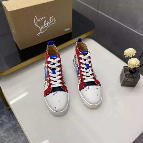 Replica Christian Louboutin High Top Shoes For Women #1388055 $100.00 USD for Wholesale