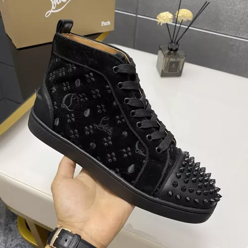 Replica Christian Louboutin High Top Shoes For Men #1388064 $100.00 USD for Wholesale