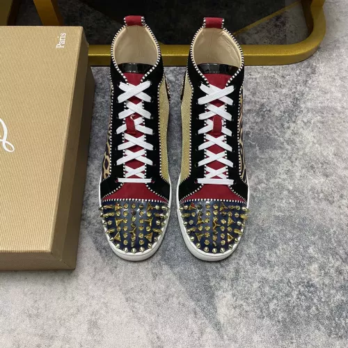 Replica Christian Louboutin High Top Shoes For Men #1388067 $100.00 USD for Wholesale