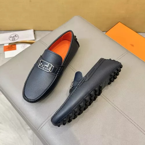 Hermes Leather Shoes For Men #1388091 $98.00 USD, Wholesale Replica Hermes Leather Shoes