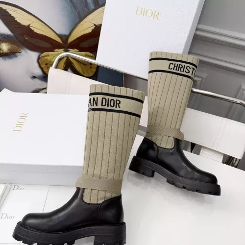 Replica Christian Dior Boots For Women #1388270 $118.00 USD for Wholesale