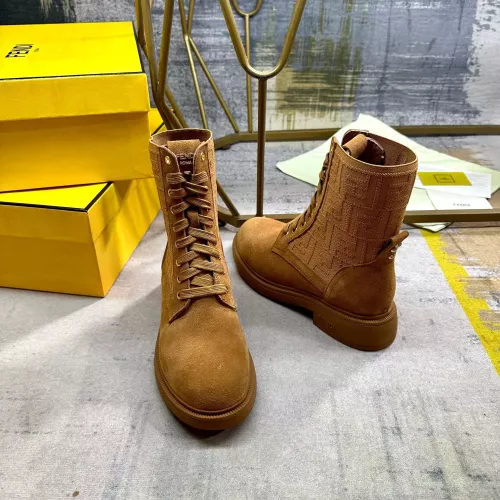 Replica Fendi Fashion Boots For Women #1388275 $108.00 USD for Wholesale