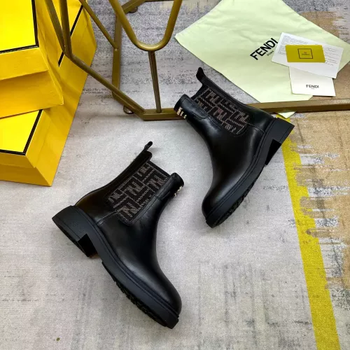 Replica Fendi Fashion Boots For Women #1388276 $108.00 USD for Wholesale