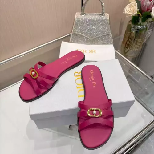Replica Christian Dior Slippers For Women #1388293 $82.00 USD for Wholesale