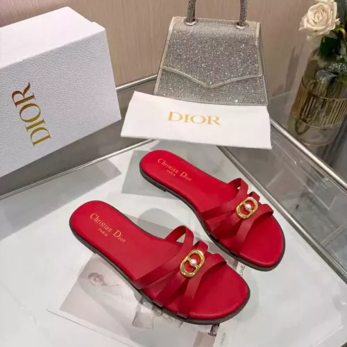 Replica Christian Dior Slippers For Women #1388294 $82.00 USD for Wholesale