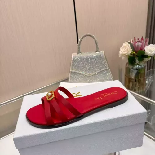Replica Christian Dior Slippers For Women #1388294 $82.00 USD for Wholesale